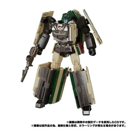 Transformers Masterpiece G MPG-03 Trainbot Yukikaze (Raiden Combiner)