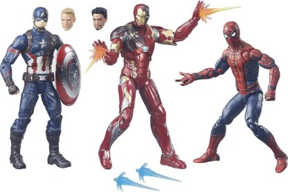 Marvel Legends Civil War 3 Pack ( DAMAGED BOX )