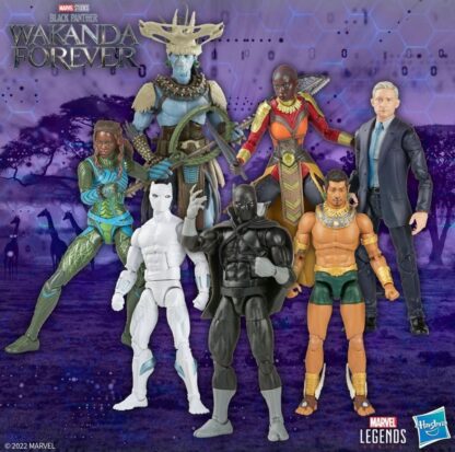 Marvel Legends Wakanda Forever Attuma BAF Set of 6