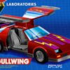 Ramen Toy Makina Red Gullwing and Mads Hawking