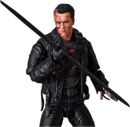 Medicom Mafex No.191 Terminator 2 Judgement Day T800 ( Battle Damage )