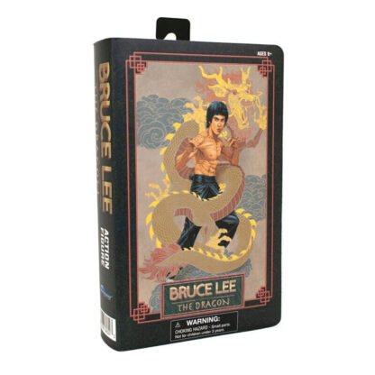 Diamond Select SDCC 2022 Bruce Lee VHS Style Action Figure