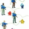 Hasbro The Real Ghostbusters set of 4 ( Multi Language Card )
