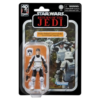 Star Wars The Vintage Collection ROTJ Endor Bunker and Scout Trooper ( Not mint )