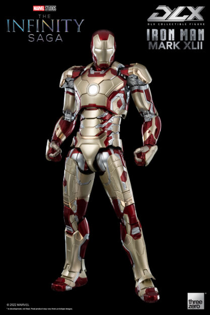 Avengers: Infinity Saga DLX Iron Man 3 Mark 42 1/12 Scale Figure by Threezero