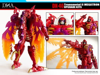 DNA Design DK-40 Transmetal II Megatron Upgrade Kit