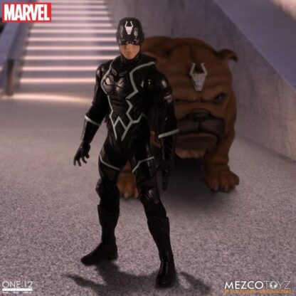 Mezco One:12 Collective Black Bolt and Lockjaw