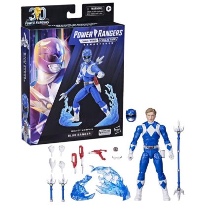 Power Rangers Lightning Collection 30th Anniversary Deluxe MMPR Blue Ranger