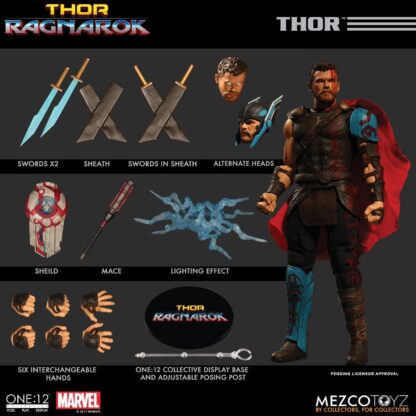 Mezco One:12 Collective Thor Ragnarok Gladiator Thor Action Figure