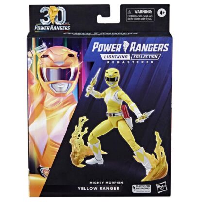 Power Rangers Lightning Collection 30th Anniversary MMPR Deluxe Yellow Ranger