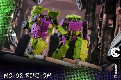 Lucky Cat Micro Cosmos Riki-Oh MC-02 Devastator Set A