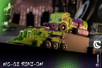 Lucky Cat Micro Cosmos Riki-Oh MC-02 Devastator Set A