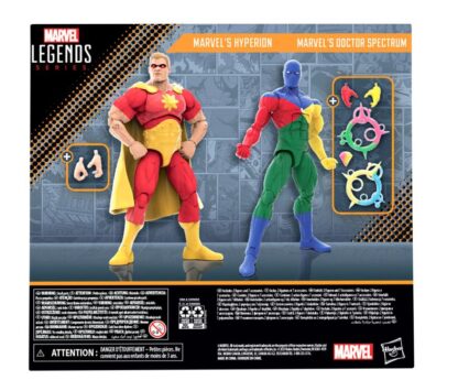 Marvel Legends Squadron Supreme 2 Pack - Hyperion and Doctor Spectrum