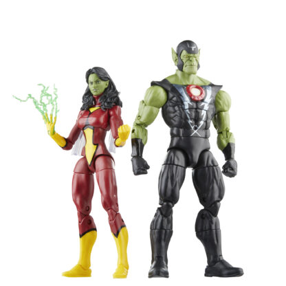 Marvel Legends Skrull Queen and Super Skrull Avengers 60th Anniversary