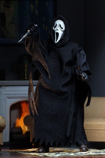 NECA Retro Clothed Ghostface 8 Inch Action Figure