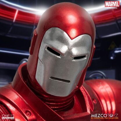 Mezco One:12 Collective Silver Centurion Iron Man