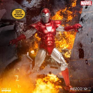 Mezco One:12 Collective Silver Centurion Iron Man