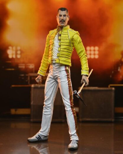 NECA Freddy Mercury ( Yellow Jacket ) Action Figure