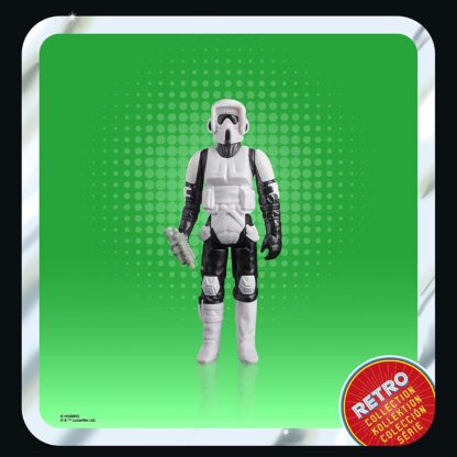 Star Wars The Retro Collection Biker Scout ( Includes Protective Case )