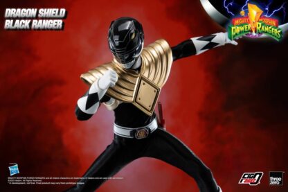 Threezero FigZero Power Rangers MMPR Black Range3