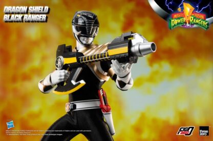 Threezero FigZero Power Rangers MMPR Black Ranger