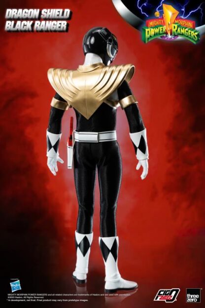 Threezero FigZero Power Rangers MMPR Black Range3