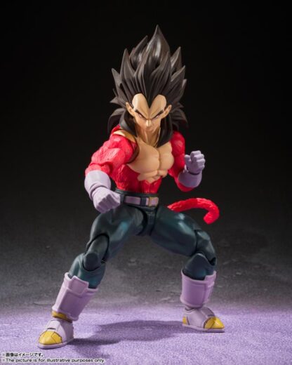 S.H.Figuarts Dragon Ball GT Super Saiyan 4 Vegeta Reissue - Damaged Box