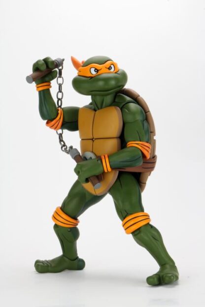 NECA Teenage Mutant Ninja Turtles 1/4 Scale Toon Michelangelo