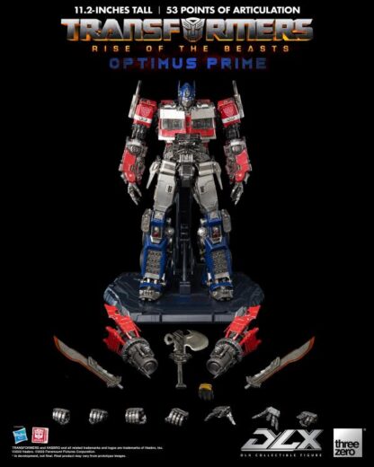 Threezero Transformers Rise of the Beasts DLX Optimus Prime