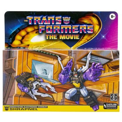 Transformers G1 Reissue Retro Shrapnel ( 86 Movie )
