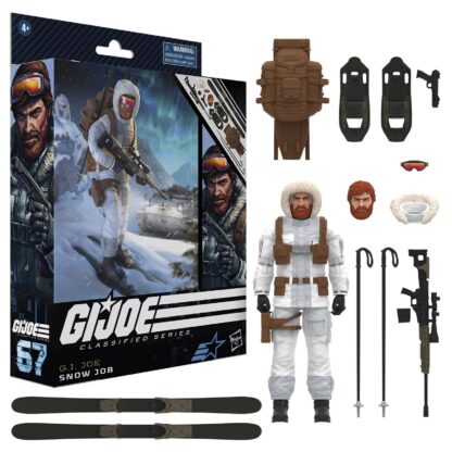 G.I. Joe Classified Snow Job Deluxe Action Figure