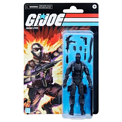 G.I.Joe Classified Retro Series Snake Eyes 6 Inch Action Figure