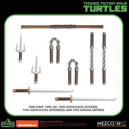 Mezco Teenage Mutant Ninja Turtles 5 Points Plus Boxed Set