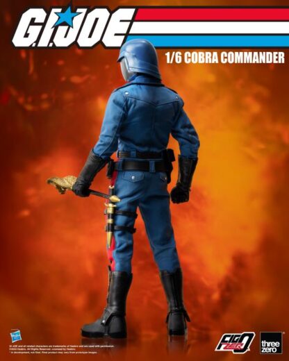 Threezero FigZero G.I.Joe Cobra Commander 1/6 Scale Figure