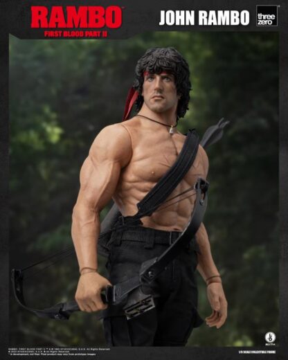 Threezero Rambo First Blood Part II Rambo Figure