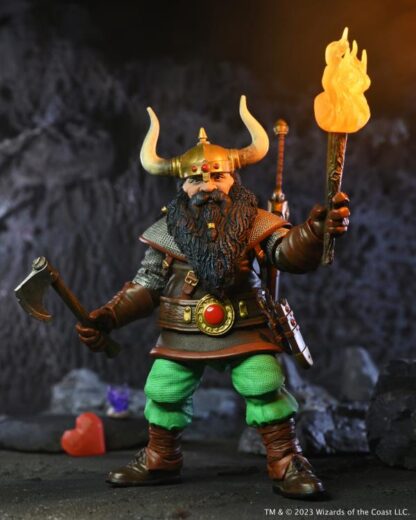 NECA Dungeons & Dragons Ultimate Elkhorn the Good Dwarf Fighter