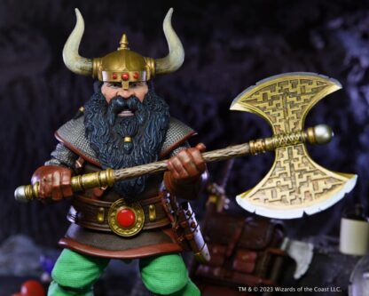 NECA Dungeons & Dragons Ultimate Elkhorn the Good Dwarf Fighter