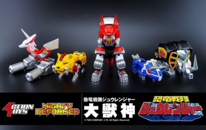 Action Toys Super Sentai Kyoryu Sentai Zyuranger Mighty Deformed Daizyujin