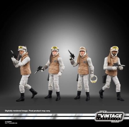 Star Wars The Vintage Collection Rebel Soldier Echo Base 4 Pack