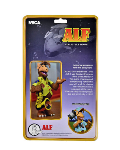 NECA Toony Classics ALF Gordon Shumway with Saxophone