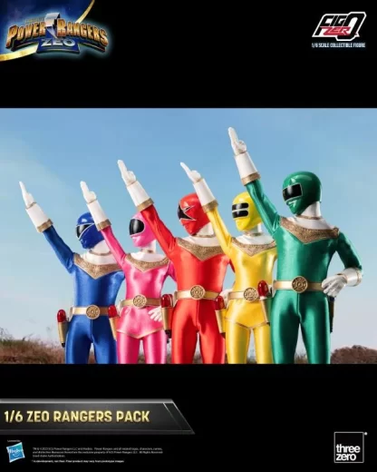 Power Rangers Zeo FigZero Zeo Rangers 1/6 Scale 5 Pack