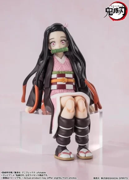 S.H.Figuarts Nezuko Kamado Kimetsu no Yaiba Demon Slayer Action Figure