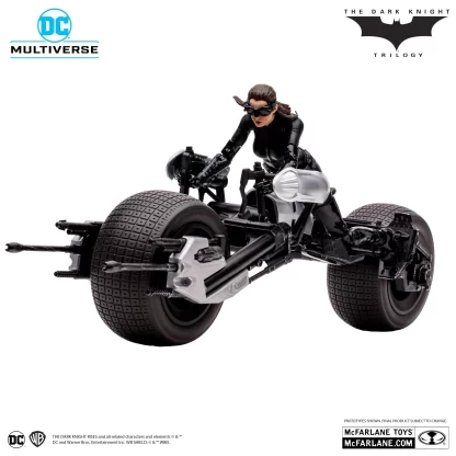 McFarlane DC Multiverse Batpod and Catwoman ( The Dark Knight Rises )