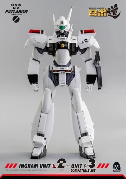 Threezero ROBO DOU Patlabor Ingram Unit 2 1/35 Scale Figure with Unit 3 Compatible Set