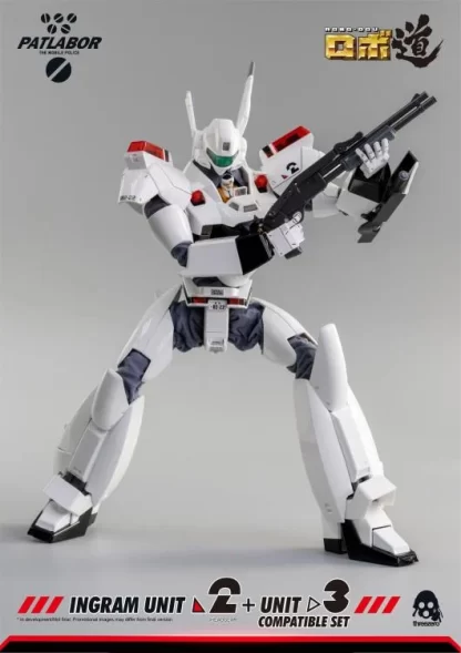 Threezero ROBO DOU Patlabor Ingram Unit 2 1/35 Scale Figure with Unit 3 Compatible Set