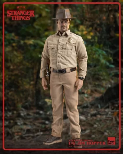 Threezero Stranger Things Jim Hopper 1/6 Scale Figure