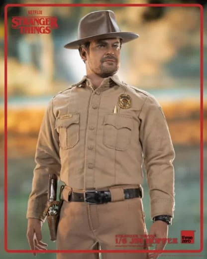 Threezero Stranger Things Jim Hopper 1/6 Scale Figure