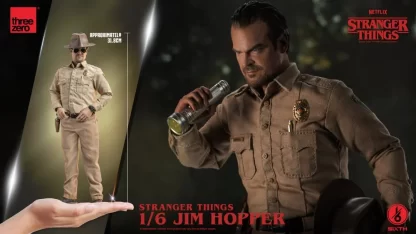 Threezero Stranger Things Jim Hopper 1/6 Scale Figure