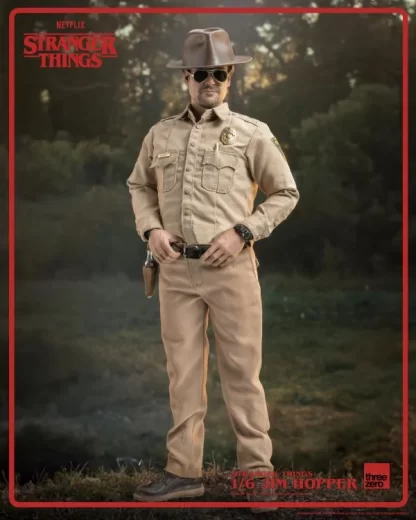 Threezero Stranger Things Jim Hopper 1/6 Scale Figure