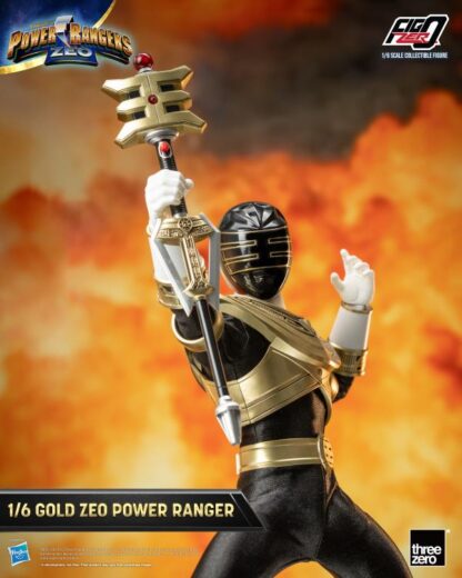 Threezero FigZero Power Rangers Zeo Gold Zeo Ranger 1/6 Scale Figure